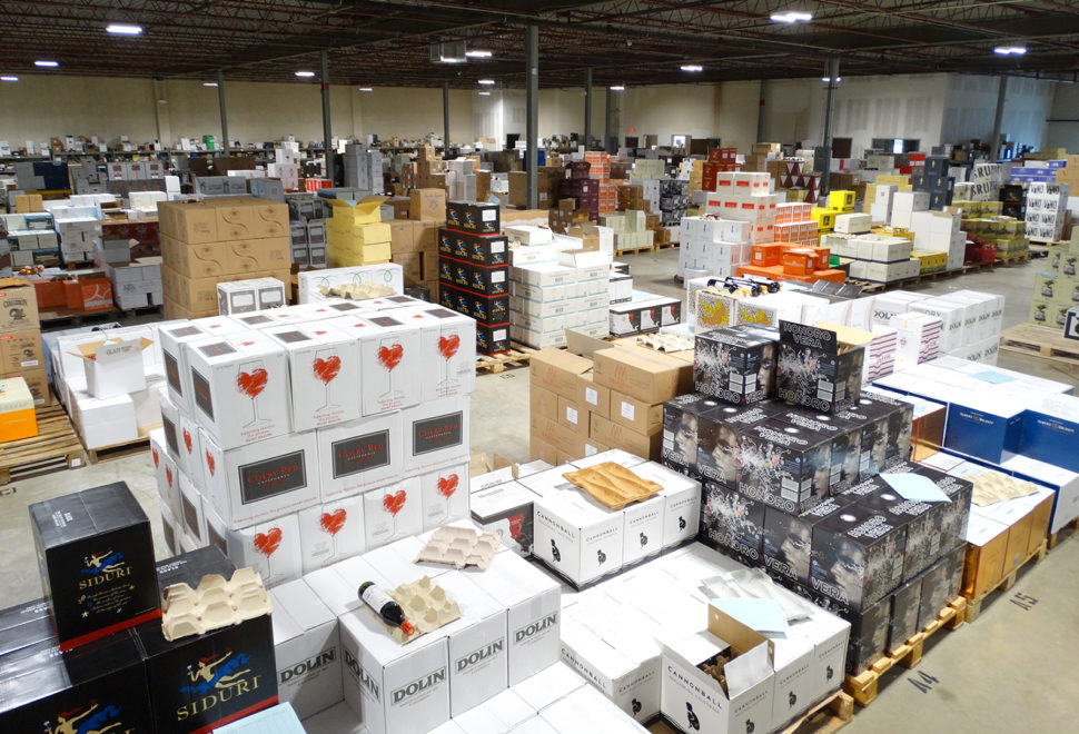Pinnacle Imports warehouse